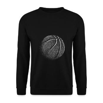 Basketball Coach Spieler Training Trikot Geschenk - Unisex Pullover - Schwarz - Vorne - Alina (178cm) & Michal (187cm)