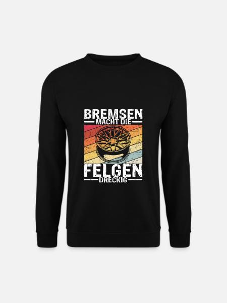 Auto Autosport Bremsen Tuning Fan KFZ Motorsport G - Unisex Pullover - Schwarz