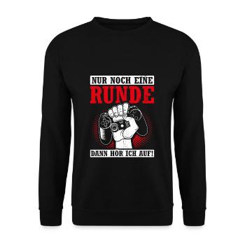 Berge Bergsteiger Wanderer Kletterer Geschenk Skif - Unisex Pullover - Schwarz - Vorne - Alina (178cm) & Michal (187cm)