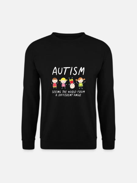 Autismus Awareness Autist Geschenk Toleranz Autism - Unisex Pullover - Schwarz