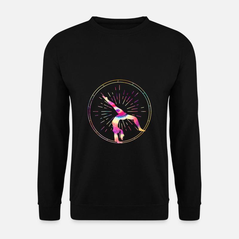 Turnen Rhönrad Turntrainer Gymnsatik Geschenk Bode - Unisex Pullover - Schwarz