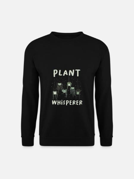 Pflanzen Plant Whisperer Garten Florist Gärtner - Unisex Pullover - Schwarz