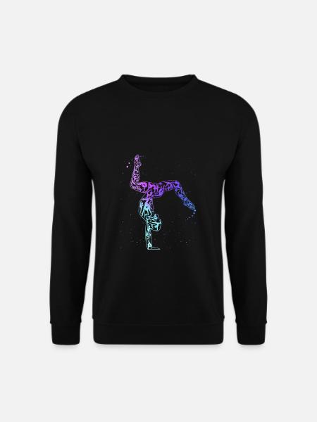 Turnen Gymnsatik Turntrainer Sportverein Geschenk - Unisex Pullover - Schwarz