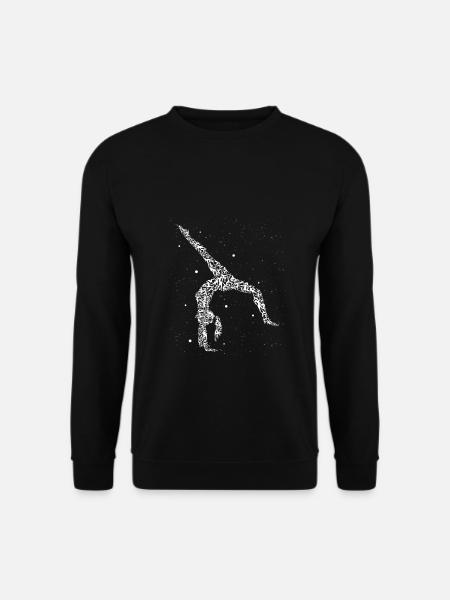 Turnen Turntrainer Gymnsatik Sportverein Sport Bod - Unisex Pullover - Schwarz