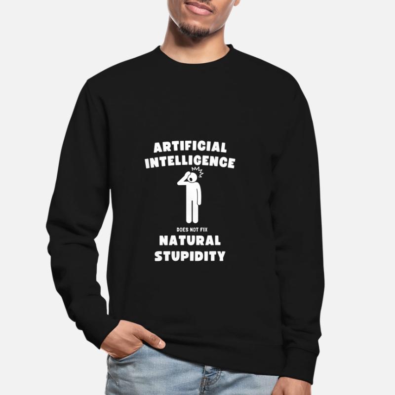 AI Künstliche Intelligenz Coding Geschenk lustig Unisex Pullover
