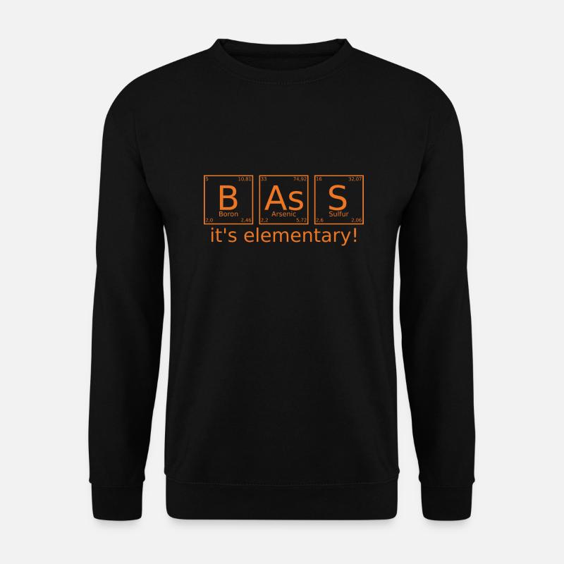 Bass Elements - Unisex Sweatshirt - black