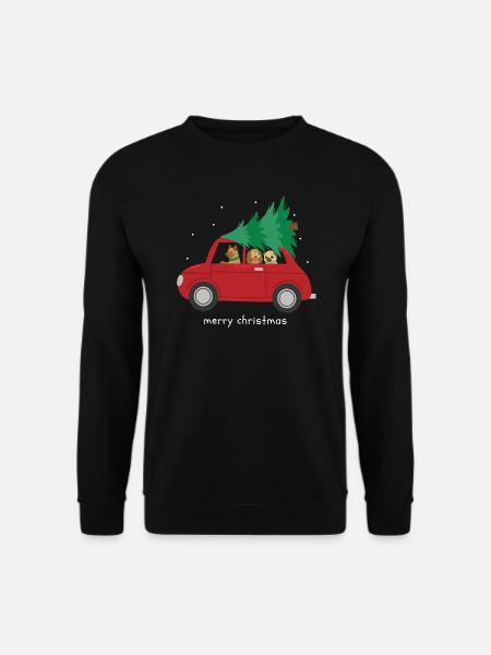 Merry Christmas - Unisex Sweatshirt - black