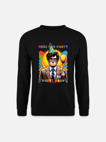 Office Party Enthusiasm Fail - Unisex Sweatshirt - black
