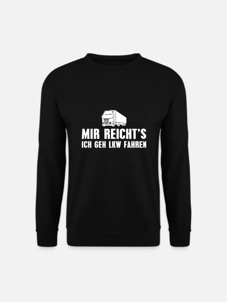 Fernfahrer Kraftfahrer Lkw Fahrer - Unisex Pullover - Schwarz