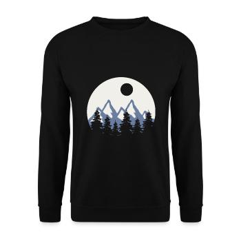 Travel - Unisex Pullover - Schwarz - Vorne - Alina (178cm) & Michal (187cm)