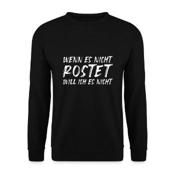 Auto Tuning Autoschrauber Tuning Schrauber - Unisex Pullover - Schwarz - Vorne - Alina (178cm) & Michal (187cm)