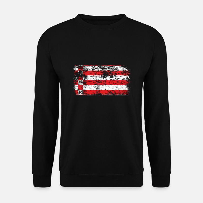 Bremen Flagge Bremer Fahne - Unisex Pullover - Schwarz
