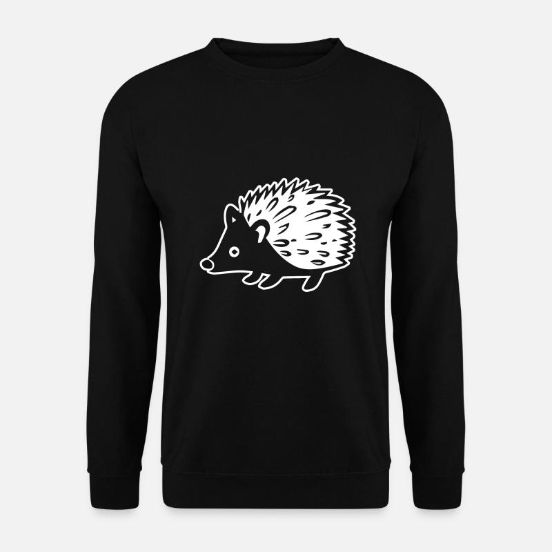 Hedgehog - Unisex Sweatshirt - black
