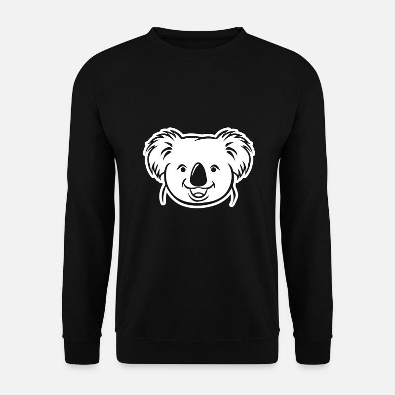 Koala - Unisex Pullover - Schwarz