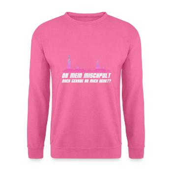 Musik Discjockey DJ - Unisex Pullover - Pink - Vorne