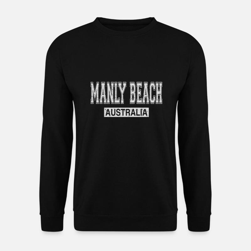 MANLY BEACH Australia - Unisex Pullover - Schwarz