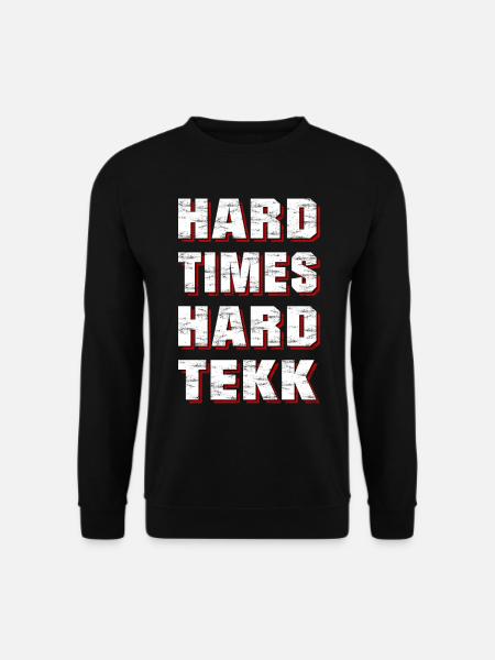 Hardtekk - Unisex Pullover - Schwarz