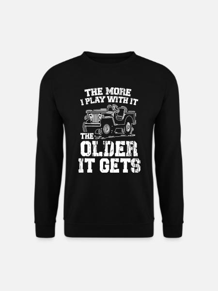 The Older Jeeps - Unisex Sweatshirt - black