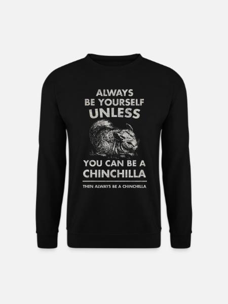 chinchilla - Unisex Sweatshirt - black