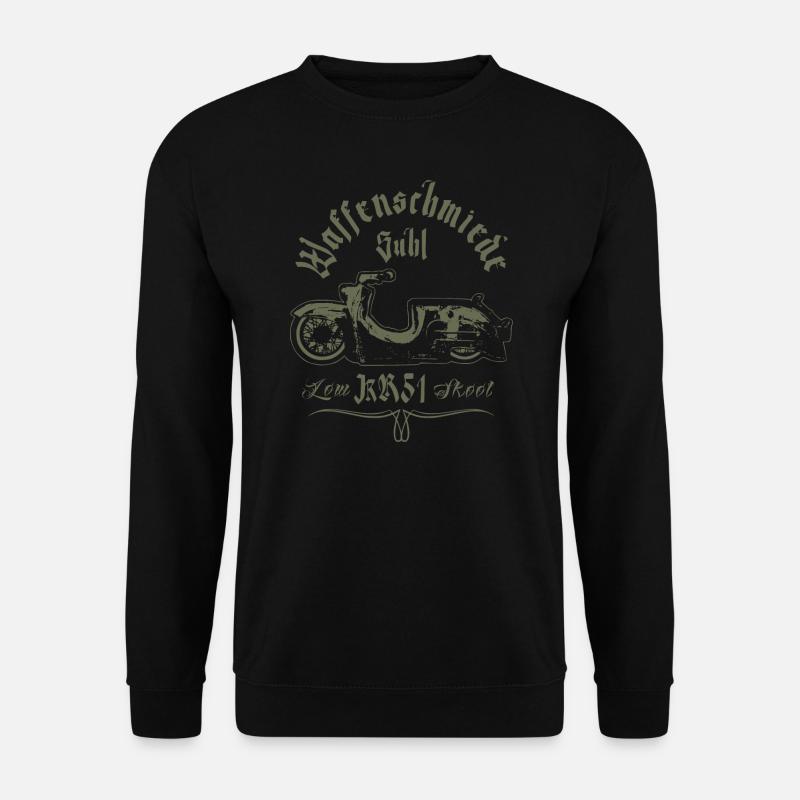 SIMSON KR51 - Low Skool - IFA DDR - Suhl - NVA - Unisex Pullover - Schwarz