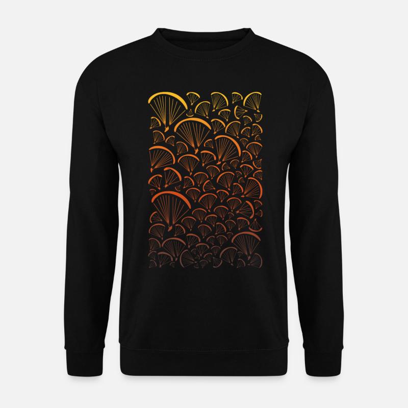 Paragliders Course Sunset - Unisex Sweatshirt - black