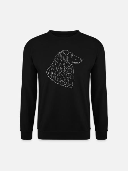 Collie - Unisex Pullover - Schwarz
