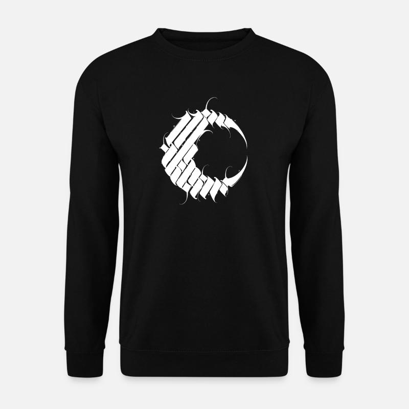 Moon logo - Unisex Sweatshirt - black