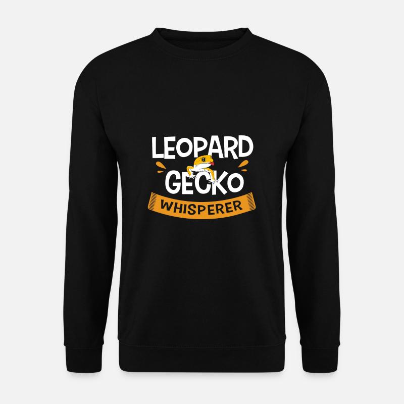 Leopard Gecko - Unisex Sweatshirt - black