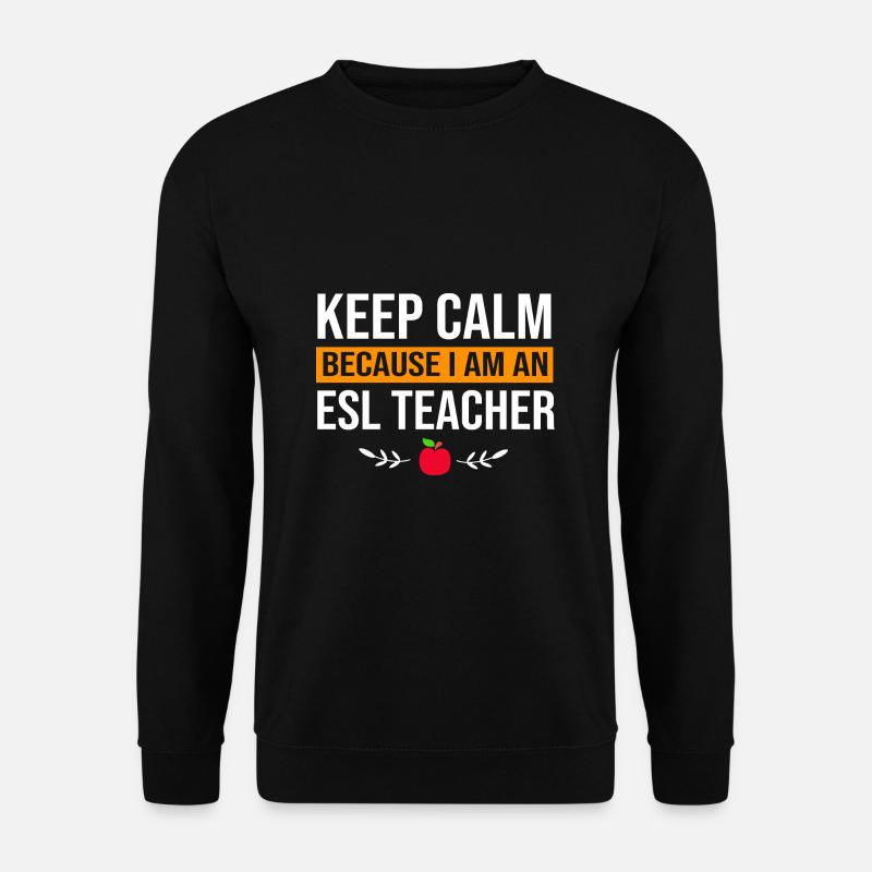 Professeur d’anglais Professeur d’anglais - Sweat-shirt Unisexe - noir