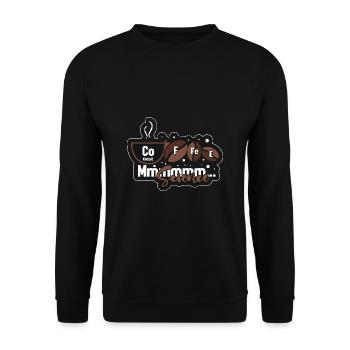 Tableau périodique - Sweat-shirt Unisexe - noir - Devant - Alina (178cm) & Michal (187cm)