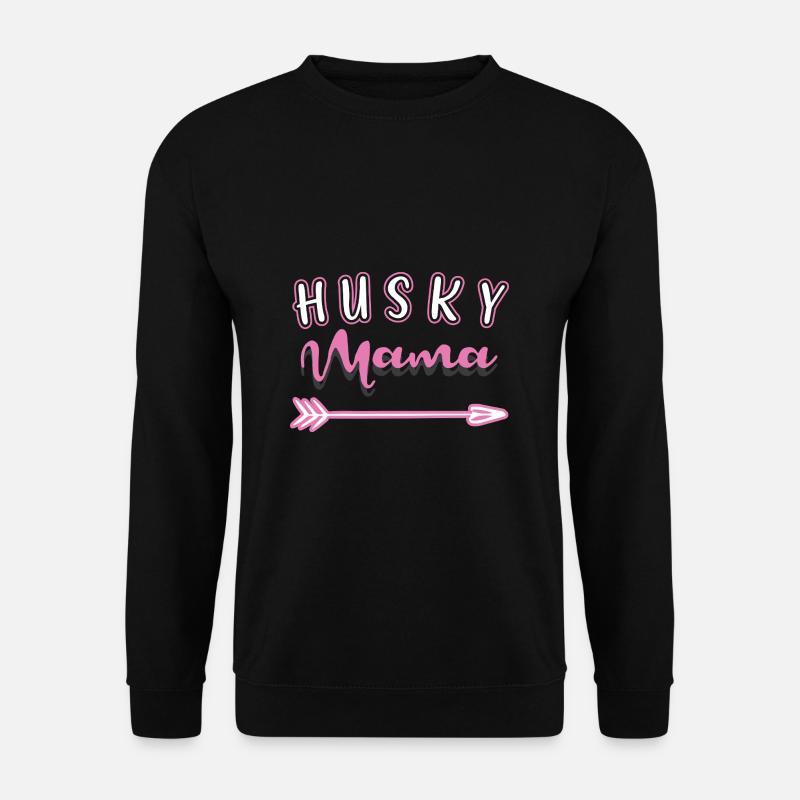 Sibirischer Husky - Unisex Pullover - Schwarz