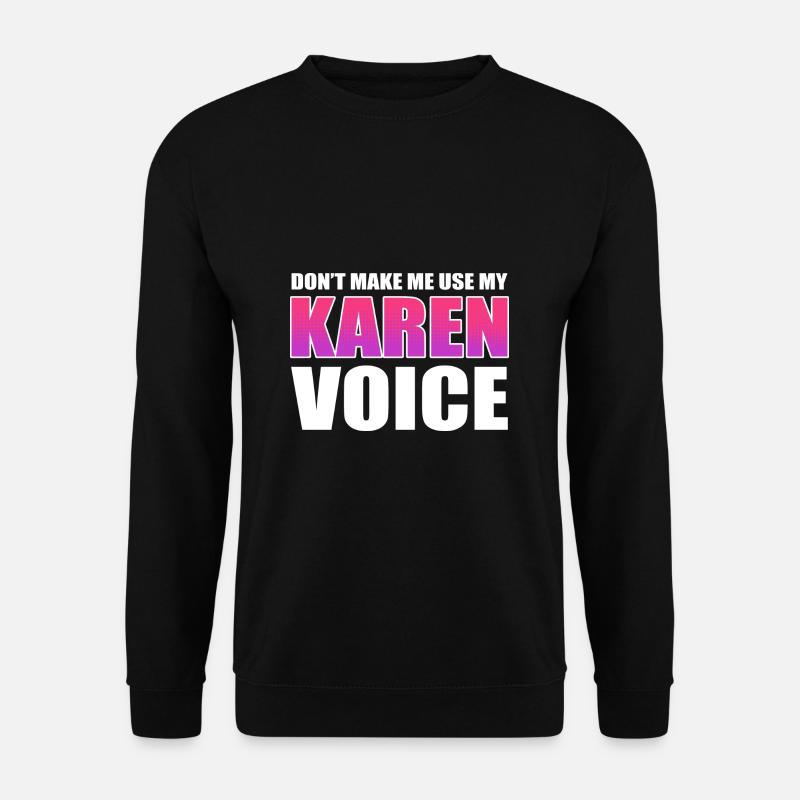 Karen - Unisex Pullover - Schwarz