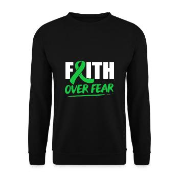 Traumatic brain injury - Unisex Sweatshirt - black - Front - Alina (178cm) & Michal (187cm)