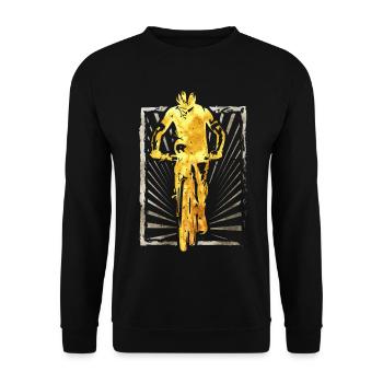 VTT | Vélo de montagne | VTT | VTT - Sweat-shirt Unisexe - noir - Devant - Alina (178cm) & Michal (187cm)