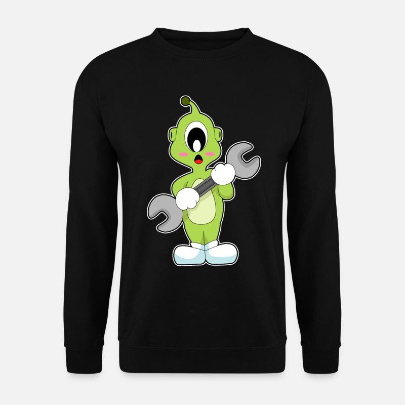 Clé d’artisan extraterrestre - Sweat-shirt Unisexe - noir