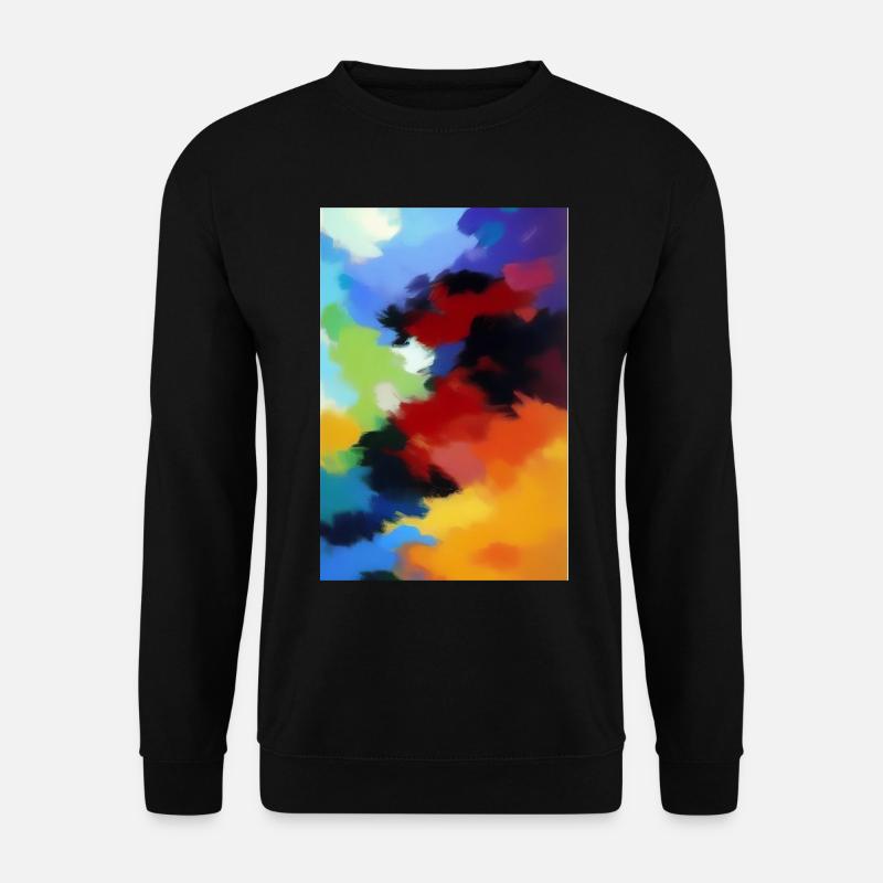 Painting Patterns - Unisex Sweatshirt - black