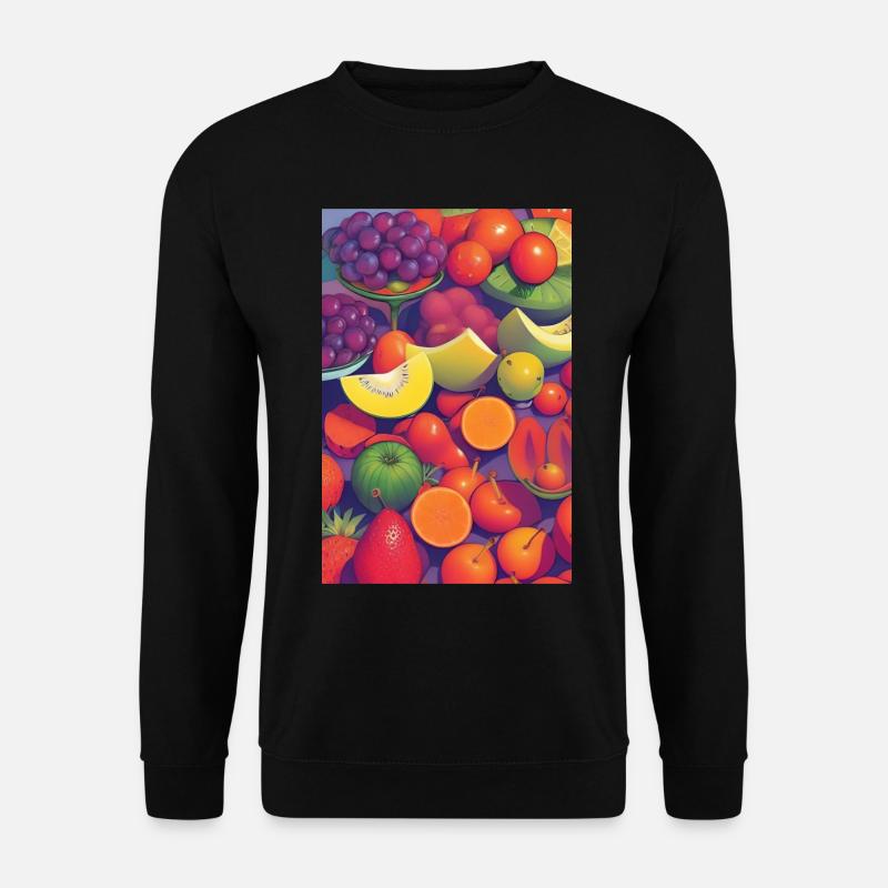 Fruit - Unisex Sweatshirt - black