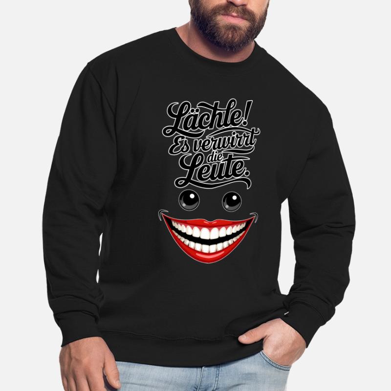 Toujours souriant Sweat-shirt Unisexe