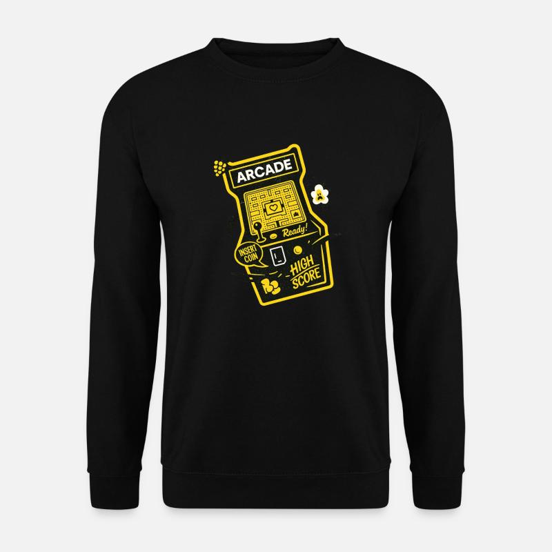 Arcade Ready High Score - Unisex Sweatshirt - black