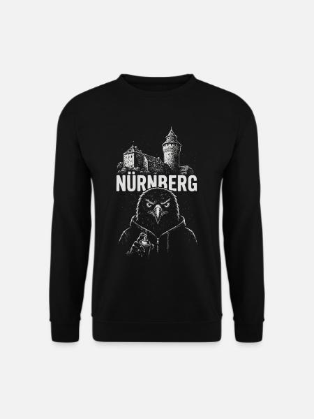 Nuremberg Street Adler - Unisex Sweatshirt - black