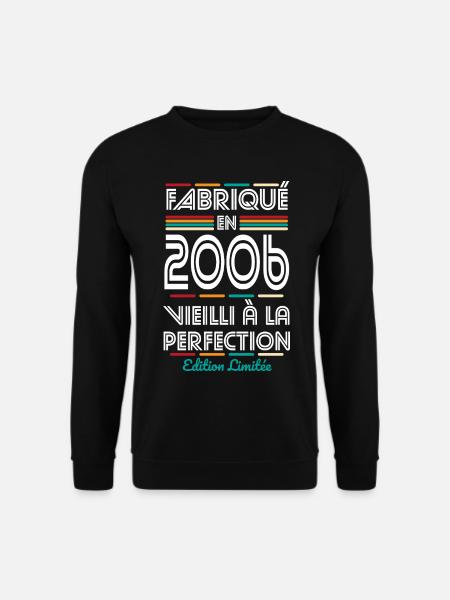 2006 – Made – Aged to perfection - Unisex Sweatshirt - black