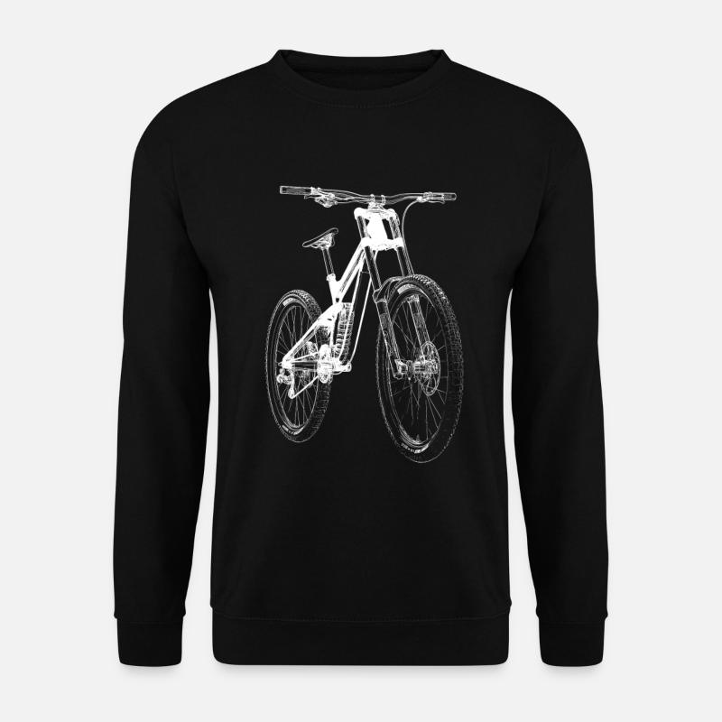 Fahrrad Xray - Unisex Pullover - Schwarz