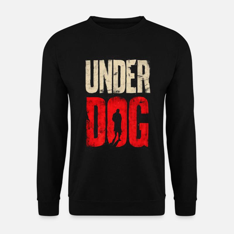 Under Dog - Unisex Pullover - Schwarz