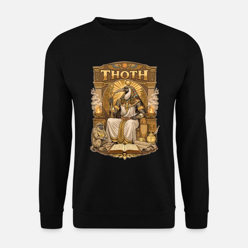 Thron von THOTH - Unisex Pullover - Schwarz