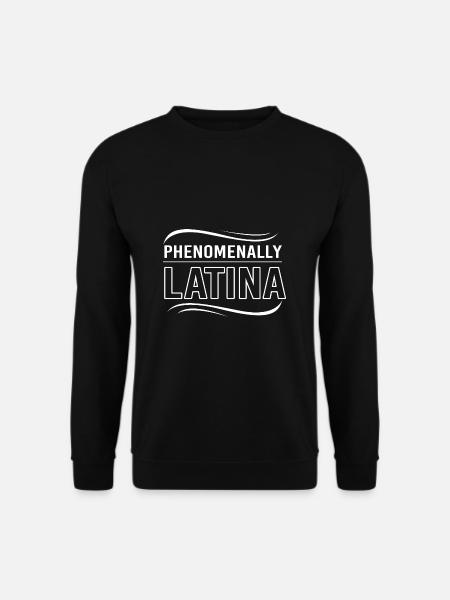 Latina Mutter - Unisex Pullover - Schwarz