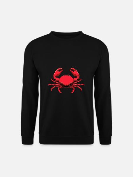 Crab - Unisex Sweatshirt - black