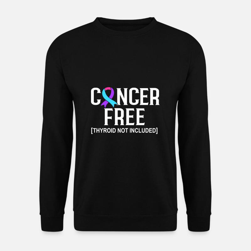 Thyroid cancer Thyroid cancer - Unisex Sweatshirt - black