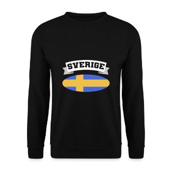 Suède Suédois - Sweat-shirt Unisexe - noir - Devant - Alina (178cm) & Michal (187cm)