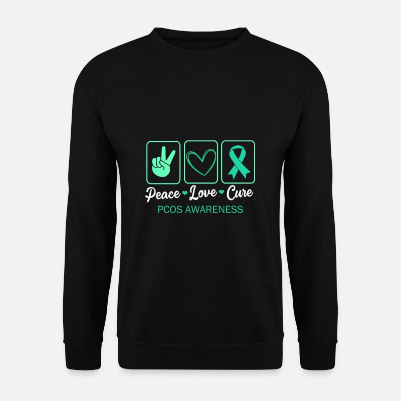 Pcos-Bewusstsein - Unisex Pullover - Schwarz