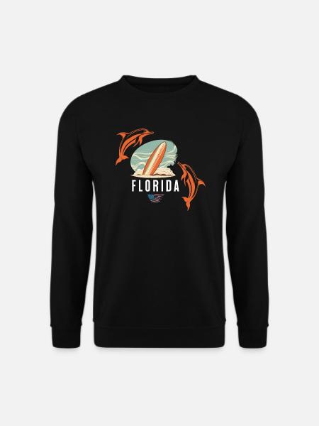 Florida Surf - Unisex Sweatshirt - black